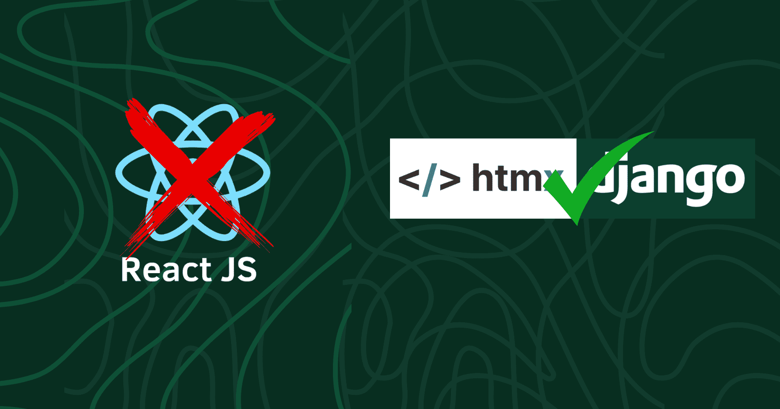 Integrate HTMX with Django: A Modern Alternative to ReactJS